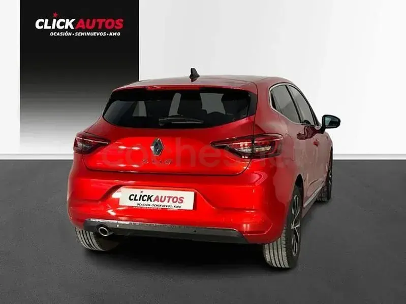 Usado Renault Clio V Techno 90 CV (66 kW) 2023 Rojo Berlina