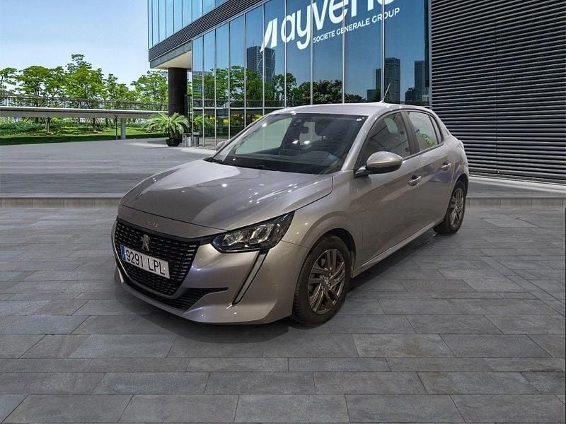 Gris Usado 2021 Peugeot 208 Active Utilitario | 12.900 € (Precio justo) - Imagen 1/4