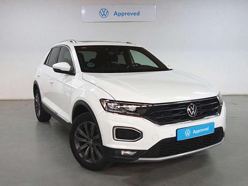 Blanco Usado 2021 VW T-Roc Sport SUV | 23.900 € (Precio justo) - Imagen 1/4