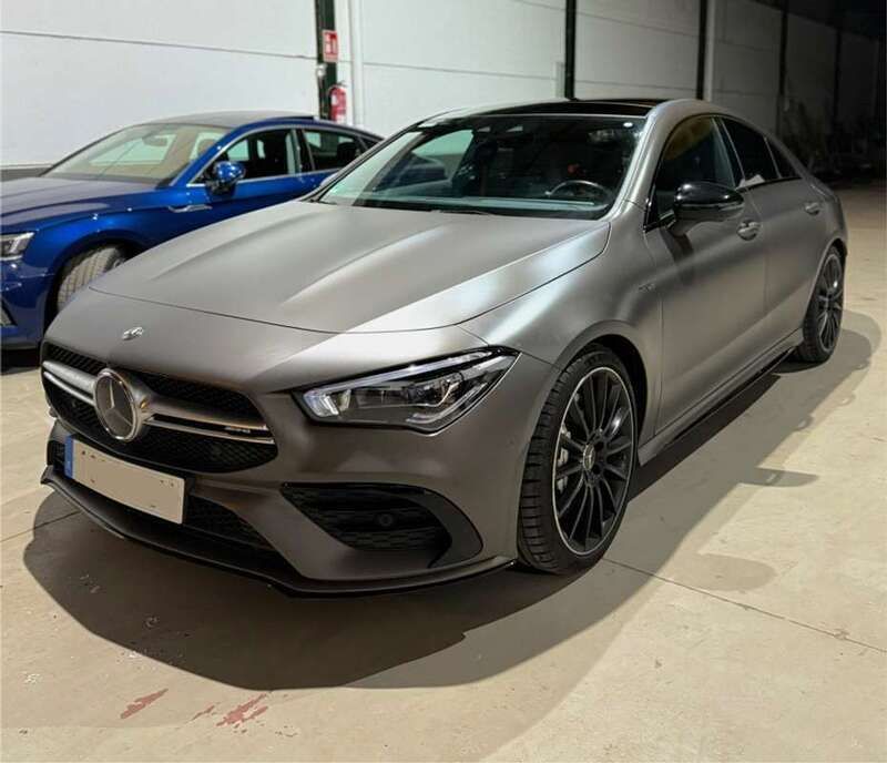 Gris Usado 2019 Mercedes CLA35 AMG AMG Coupe | 43.490 € - Imagen 1/4