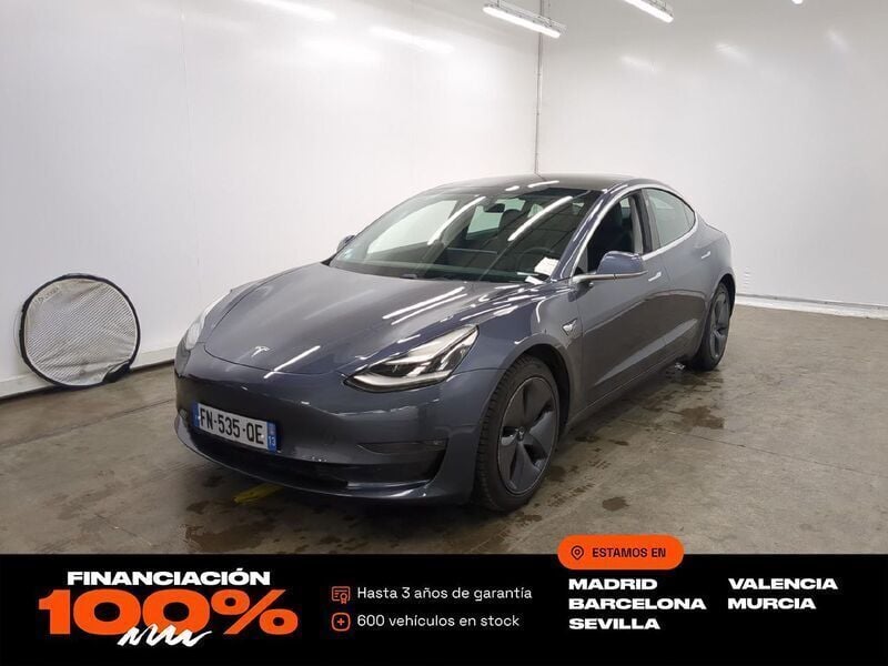 Gris Usado 2020 Tesla Model 3 Berlina | 24.850 € (Un poco caro) - Imagen 1/4