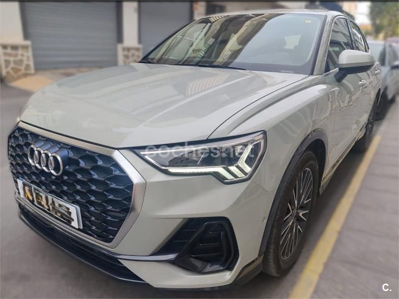 Usado Audi Q3 Sportback 150 CV (110 kW) 2020 Gris / plata SUV