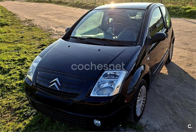 Usado Citroën C2 75 CV (55 kW) 2007 Negro Utilitario