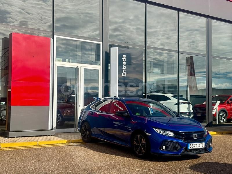Azul Usado 2019 Honda Civic Executive Berlina | 19.400 € (Un poco caro) - Imagen 1/4