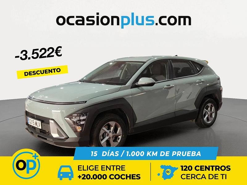 Verde Usado 2023 Hyundai Kona SUV | 22.900 € (Un poco caro) - Imagen 1/4