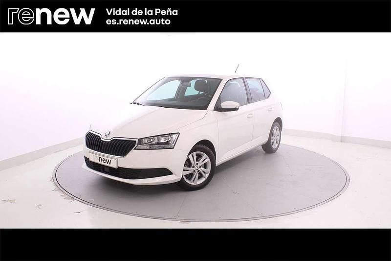 Usado Skoda Fabia Ambition 110 CV (80 kW) 2020 Blanco Berlina