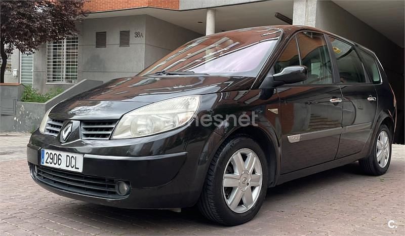 Usado Renault Grand Scénic II Authentique 115 CV (84 kW) 2005 Negro Monovolumen