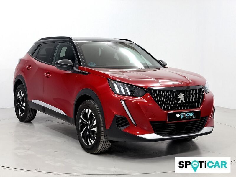 Rojo Usado 2023 Peugeot 2008 GTi SUV | 19.990 € (Precio justo) - Imagen 1/4