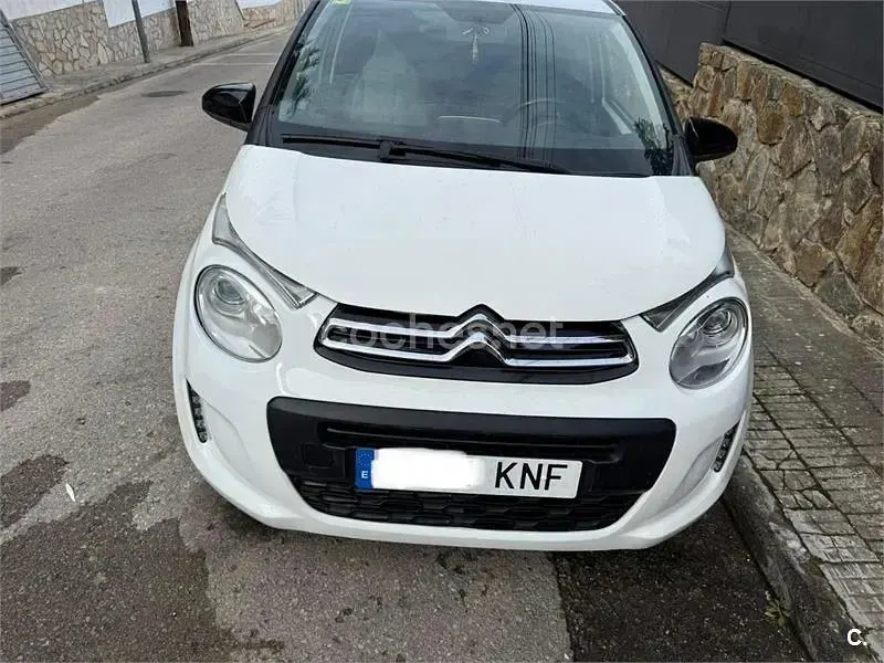 Usado Citroën C1 72 CV (52 kW) 2018 Blanco Utilitario