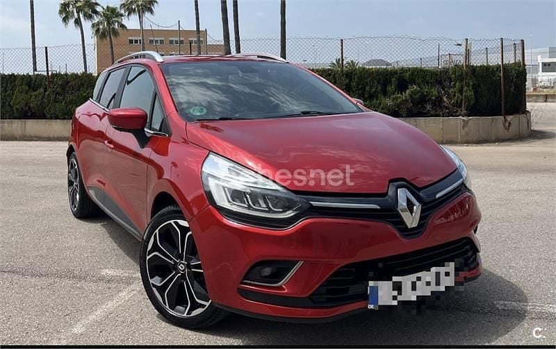Rojo Usado 2019 Renault Clio GrandTour Zen Familiar | 8800 € (Precio justo) - Imagen 1/4