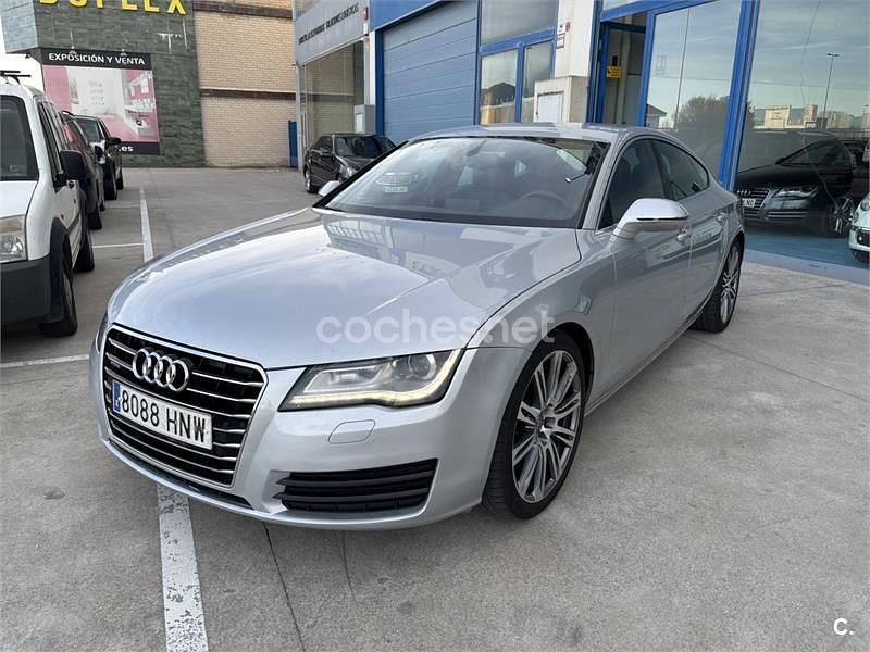 Usado Audi A7 Sportback S-Line 204 CV (150 kW) 2013 Gris / plata Utilitario