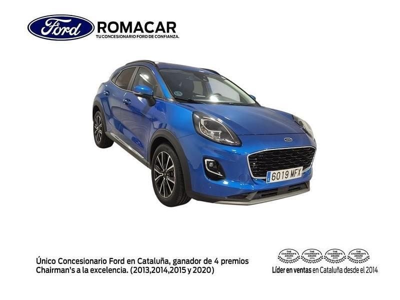 Azul Usado 2023 Ford Puma Titanium SUV | 21.500 € (Precio justo) - Imagen 1/4