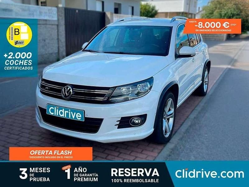 Blanco Usado 2013 VW Tiguan R-line BlueMotion SUV | 9990 € (Buen precio) - Imagen 1/3