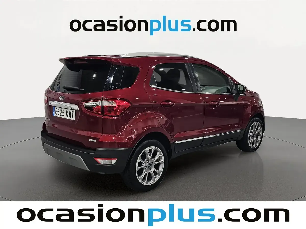 Usado Ford Ecosport Titanium 125 CV (91 kW) 2018 Rojo SUV