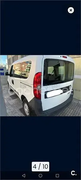 Usado Fiat Doblò Dynamic 105 CV (77 kW) 2013 Blanco Monovolumen