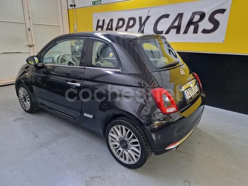 Usado Fiat 500 Lounge 69 CV (50 kW) 2016 Negro Berlina