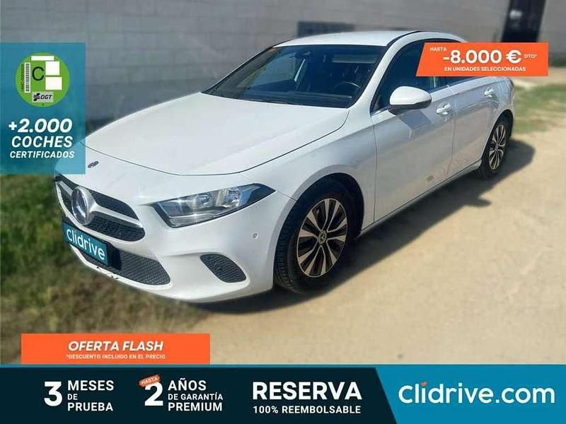 Blanco Usado 2019 Mercedes A180 Berlina | 15.490 € (Super precio) - Imagen 1/4