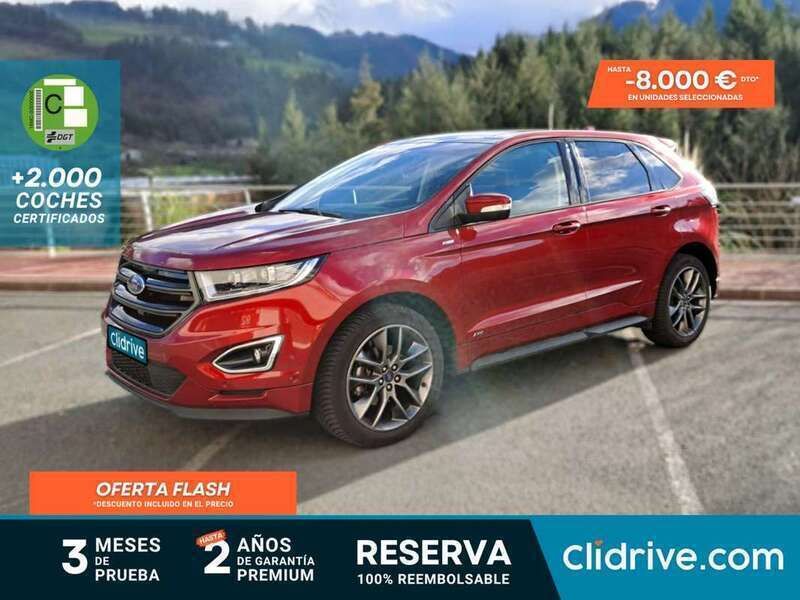 Rojo Usado 2018 Ford Edge ST-Line SUV | 22.890 € (Buen precio) - Imagen 1/3
