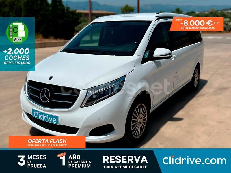 Blanco Usado 2017 Mercedes V250 Marco Polo Monovolumen | 43.190 € (Buen precio) - Imagen 1/3