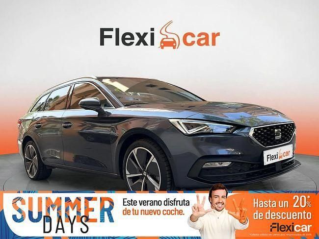 Gris Usado 2021 Seat Leon XCELLENCE Familiar | 20.990 € (Buen precio) - Imagen 1/4
