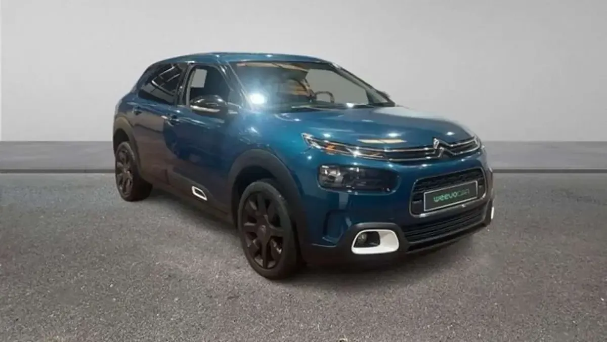 Usado Citroën C4 Cactus Shine 99 CV (72 kW) 2019 Azul Utilitario