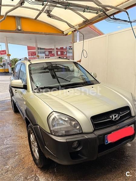 Verde Usado 2005 Hyundai Tucson Comfort SUV | 5000 € (Un poco caro) - Imagen 1/4