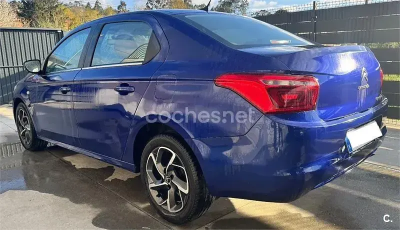 Usado Citroën C-Elysee I Shine 100 CV (73 kW) 2017 Azul Berlina