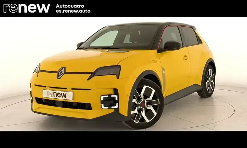 Usado Renault R5 Techno 110 kW (150 CV) 2025 Amarillo Utilitario