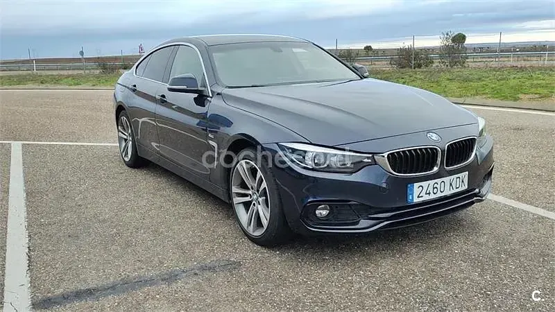 Usado BMW 420 190 CV (139 kW) 2017 Azul Coupe