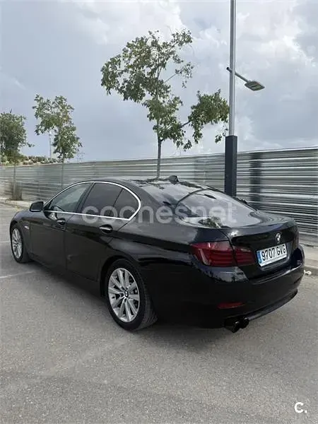 Usado BMW 523 190 CV (139 kW) 2010 Negro Berlina