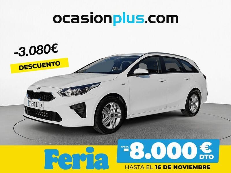 Blanco Usado 2021 Kia Ceed Familiar | 17.500 € (Precio justo) - Imagen 1/4