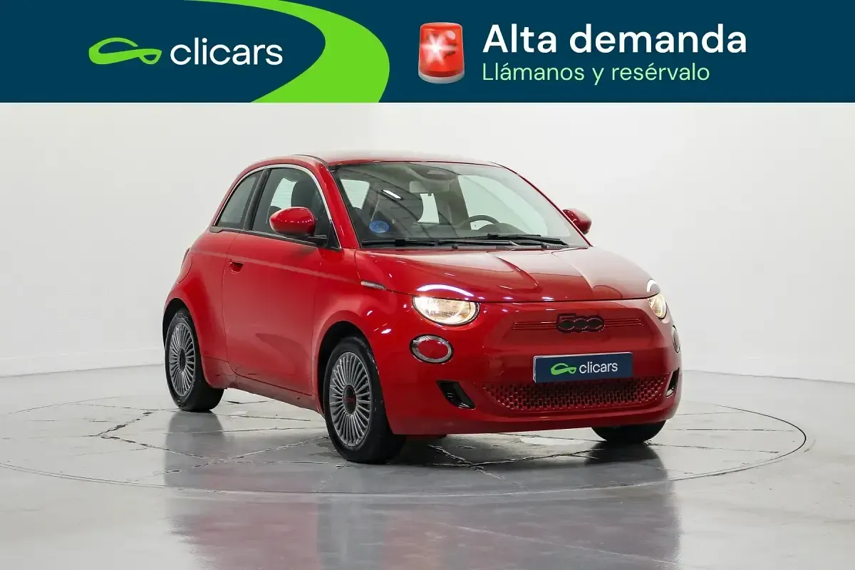 Usado Fiat 500e Red 69 kW (95 CV) 2021 Rojo Utilitario