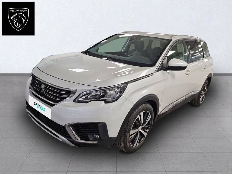 Blanco Usado 2017 Peugeot 5008 Allure Monovolumen | 18.900 € (Precio justo) - Imagen 1/4