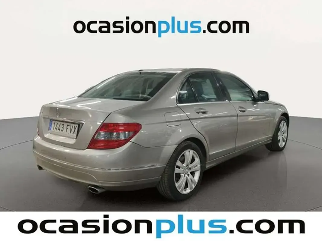 Usado Mercedes C350 Avantgarde 272 CV (200 kW) 2007 Plateado Berlina