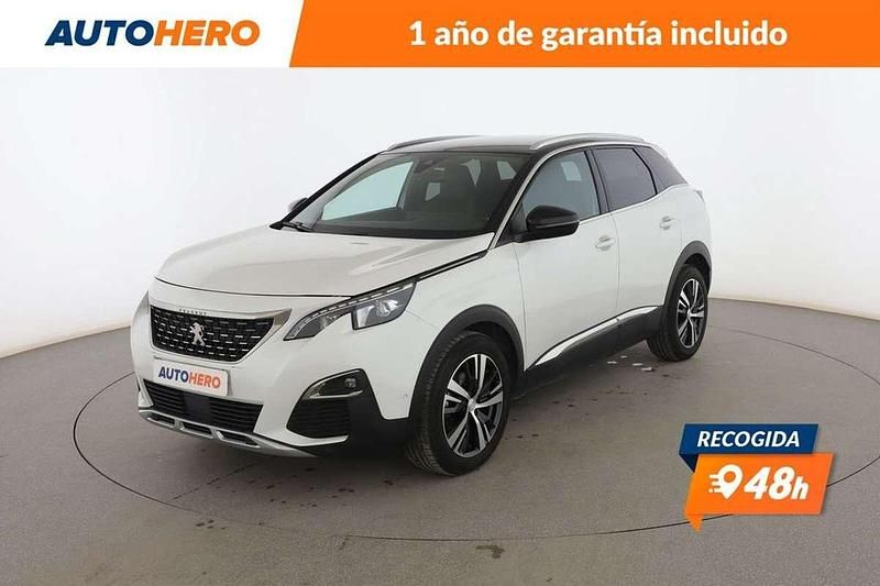 Blanco Usado 2019 Peugeot 3008 GT-line SUV | 18.199 € (Caro) - Imagen 1/3