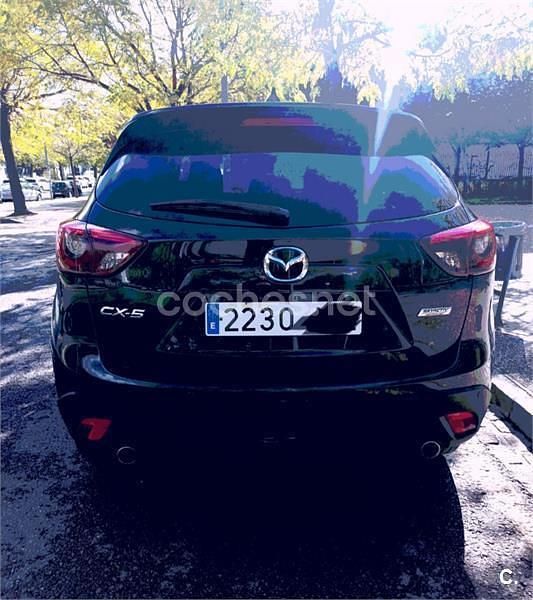 Usado Mazda CX-5 Luxury 150 CV (110 kW) 2016 Negro SUV