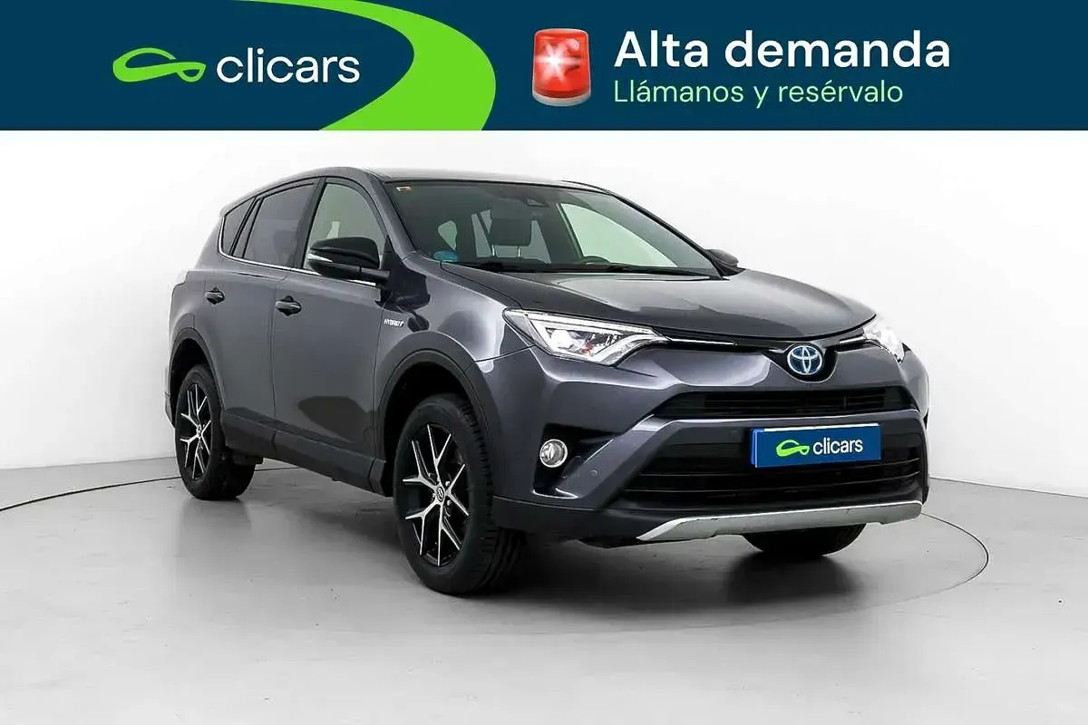 Usado Toyota RAV4 Hybrid Advance 152 CV (111 kW) 2016 Gris SUV