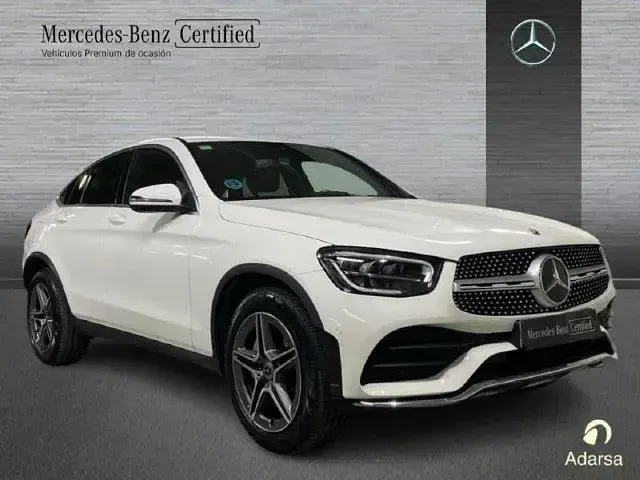 Usado Mercedes GLC220 194 CV (142 kW) 2022 Blanco polar