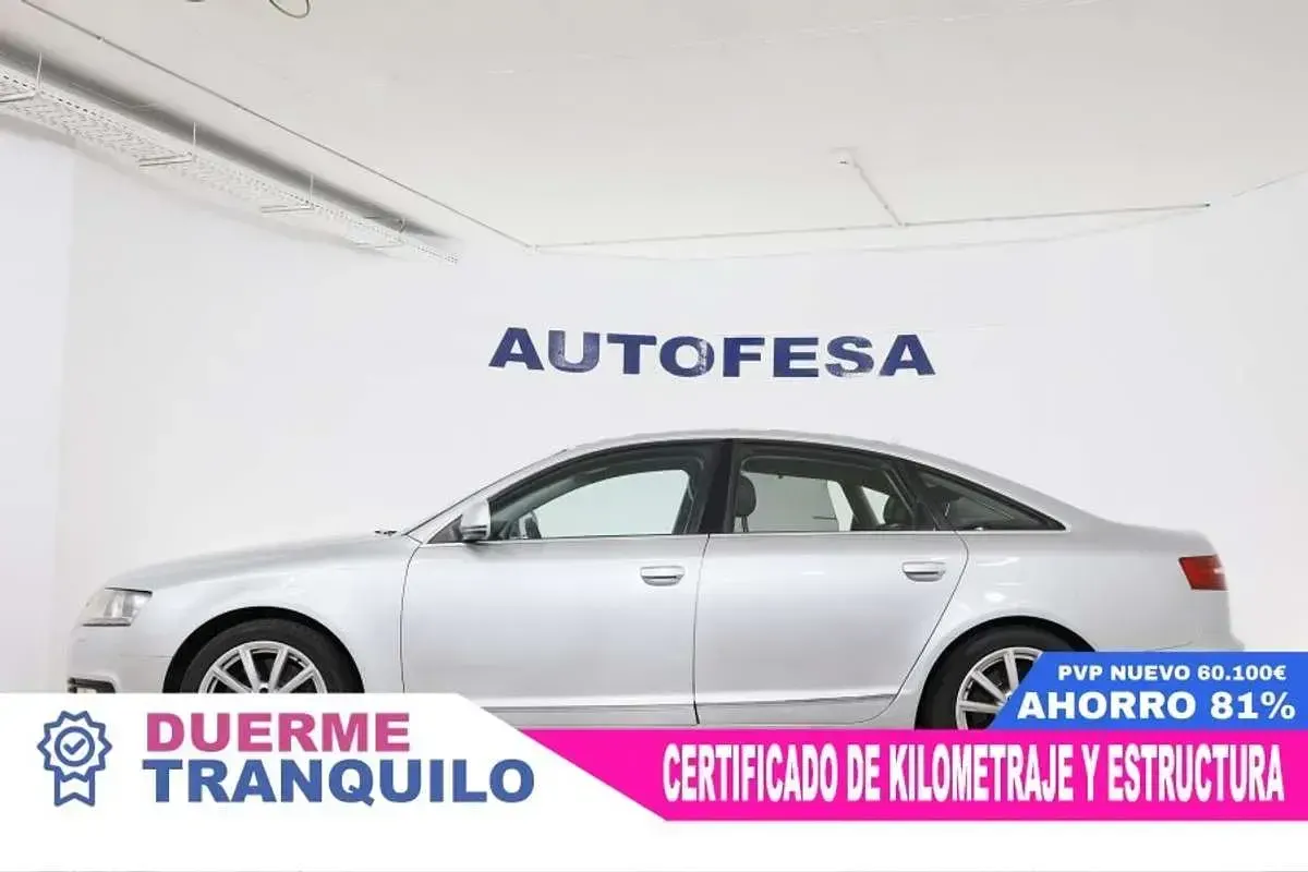 Usado Audi A6 290 CV (213 kW) 2009 Gris Berlina