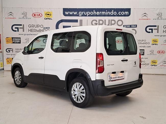Usado Peugeot Rifter Access 100 CV (73 kW) 2019 Blanco Monovolumen