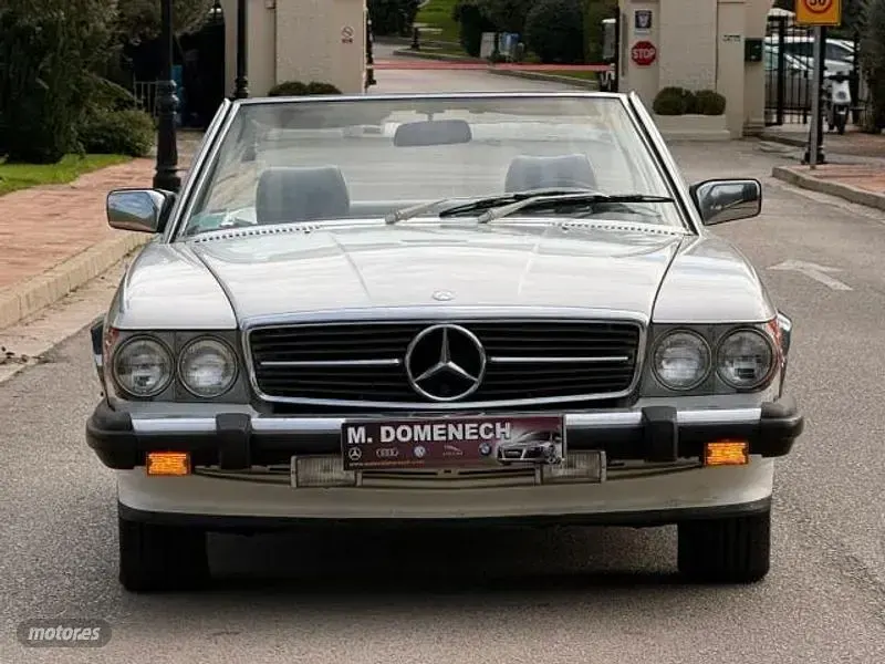 Usado Mercedes SL450 162 CV (119 kW) 1980 Blanco Descapotable