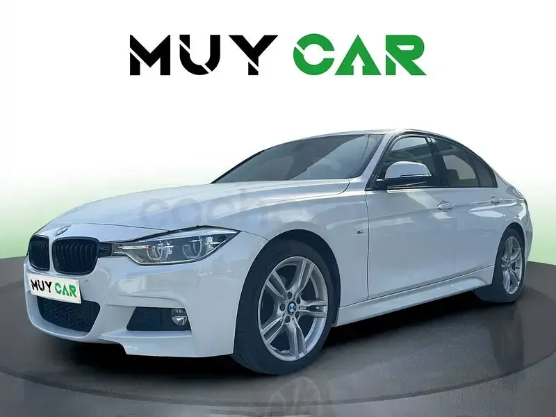 Usado BMW 318 Shadowline 150 CV (110 kW) 2017 Blanco Berlina