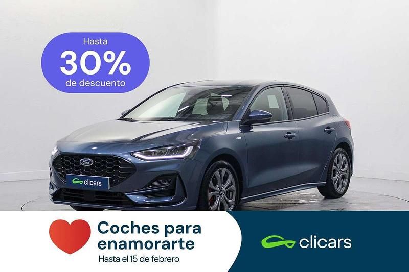 Usado Ford Focus ST-Line 125 CV (91 kW) 2022 Azul Utilitario