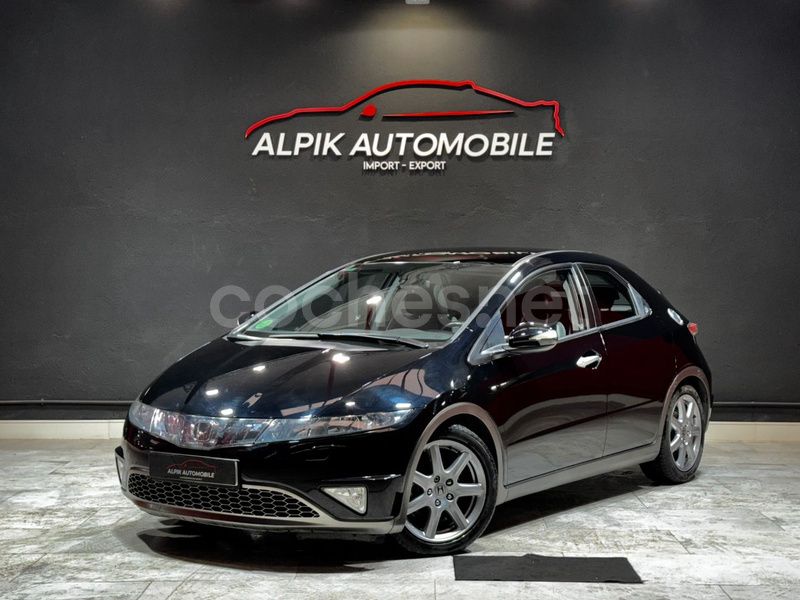 Negro Usado 2007 Honda Civic Executive Berlina | 8290 € (Precio justo) - Imagen 1/4