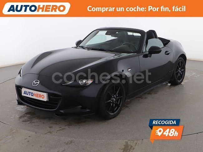 Negro Usado 2019 Mazda MX5 Descapotable | 19.799 € (Precio justo) - Imagen 1/3
