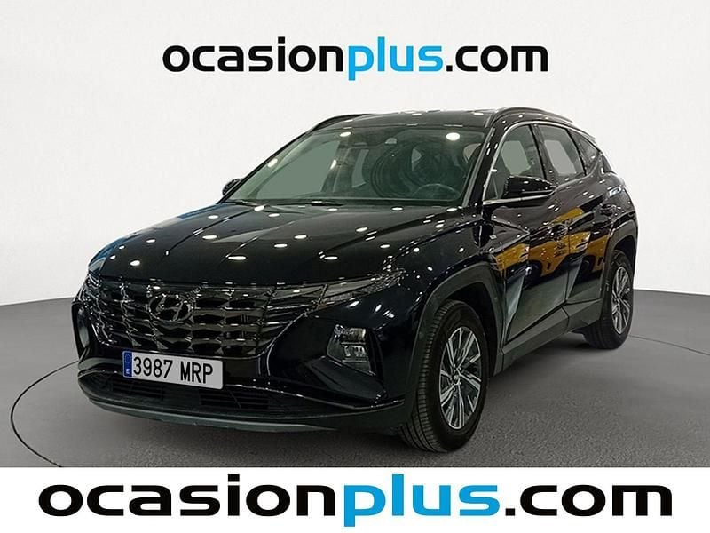 Negro Usado 2024 Hyundai Tucson SUV | 23.628 € (Precio justo) - Imagen 1/4