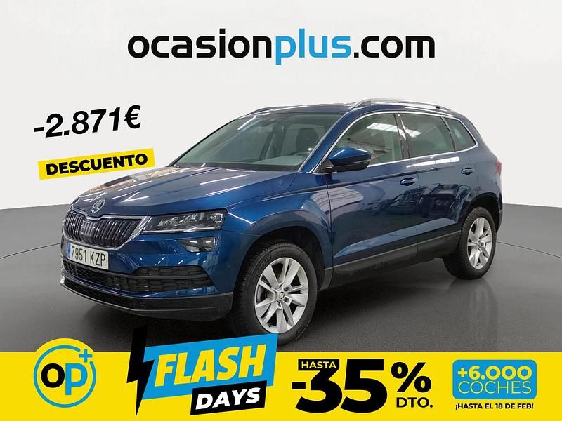 Azul Usado 2019 Skoda Karoq SUV | 17.290 € (Buen precio) - Imagen 1/4