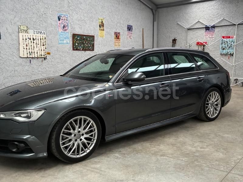 Usado Audi A6 Allroad S-Line 218 CV (160 kW) 2016 Gris / plata Familiar