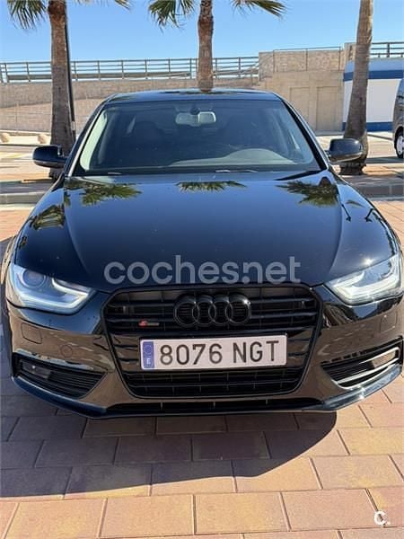 Usado Audi A4 170 CV (125 kW) 2015 Negro Berlina