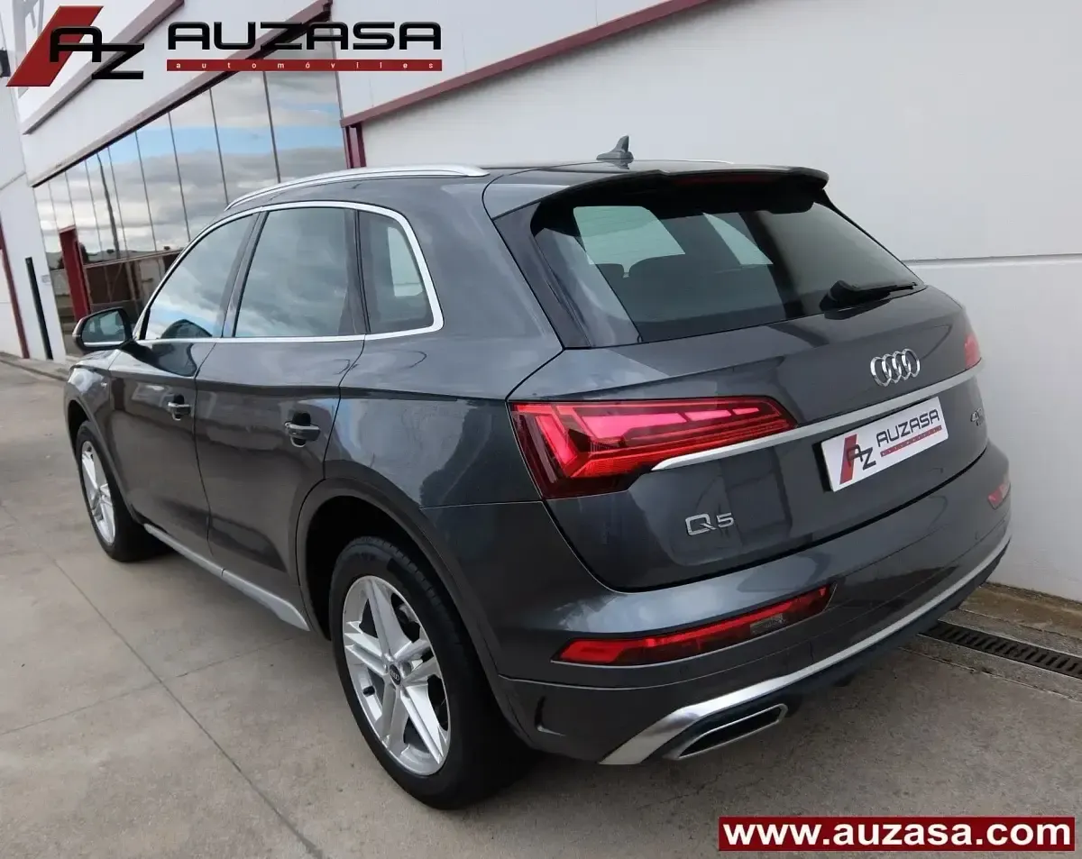 Usado Audi Q5 S-Line 204 CV (150 kW) 2021 Gris / plata SUV